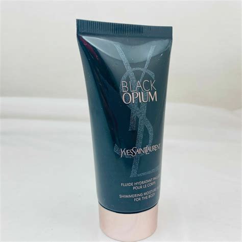 opium body cream yves saint laurent|black opium shimmering moisture fluid.